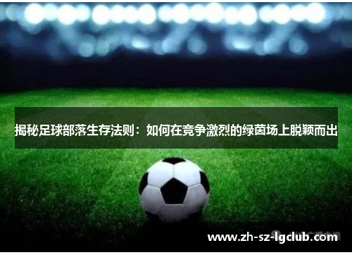 揭秘足球部落生存法则：如何在竞争激烈的绿茵场上脱颖而出