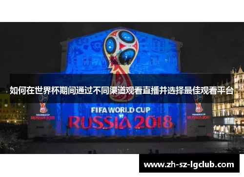 如何在世界杯期间通过不同渠道观看直播并选择最佳观看平台